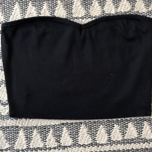 Black Shein cropped top